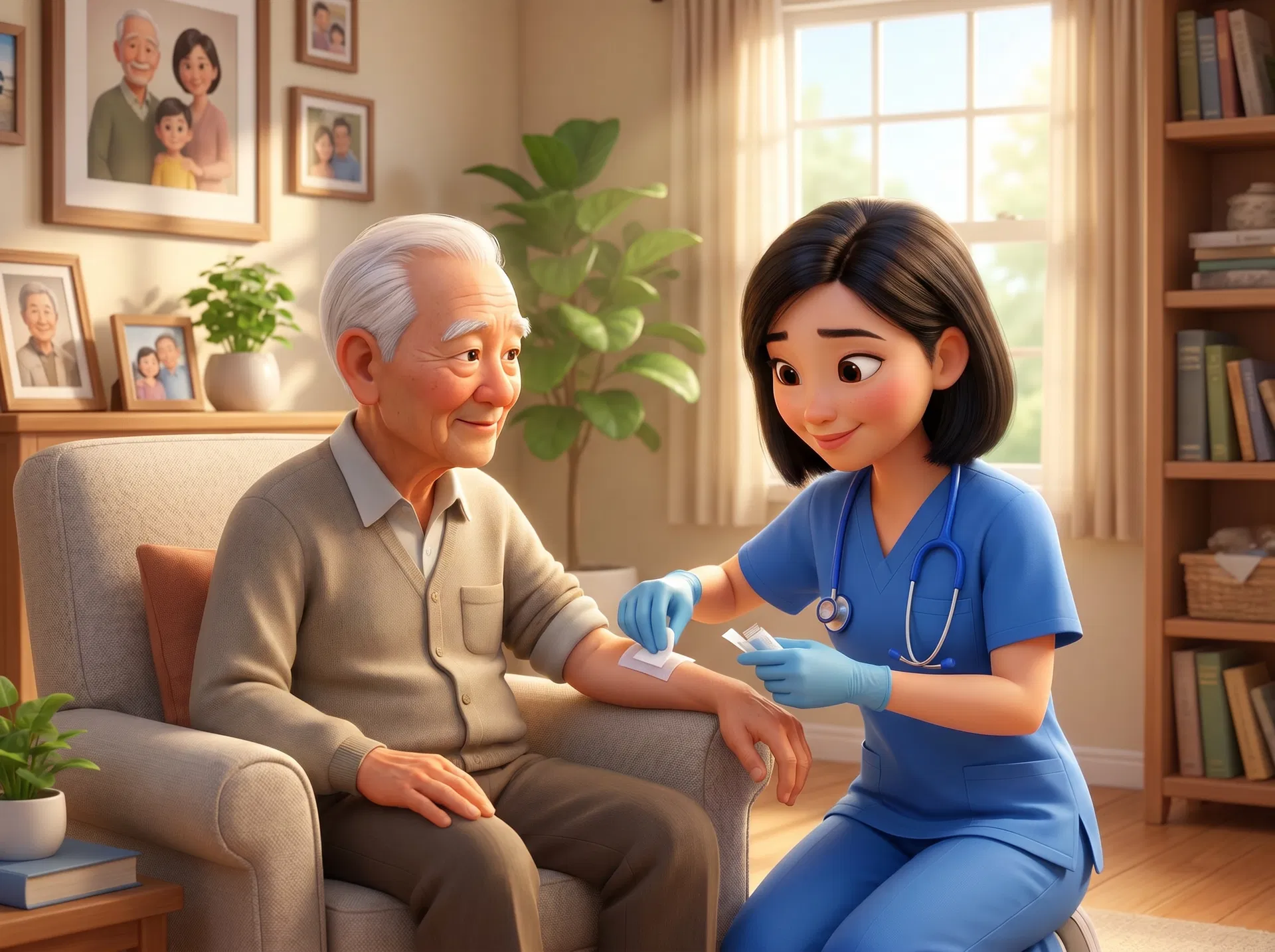 術後 ‧ 壓瘡 ‧ 喉管專業護理